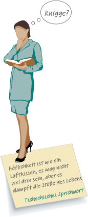 Trainerin fr moderne Umgangsformen